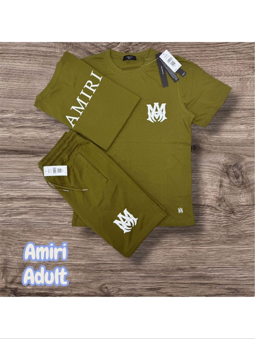 Brand New Amiri Short Set Large